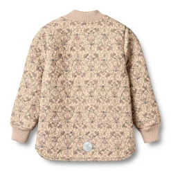 Wheat Termojakke Loui - Mellow peach tapestry- Termotøj