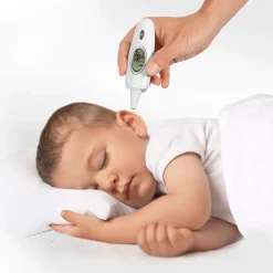 Reer Termometer - infrarød, 3-i-1- Plejeartikler Til Baby