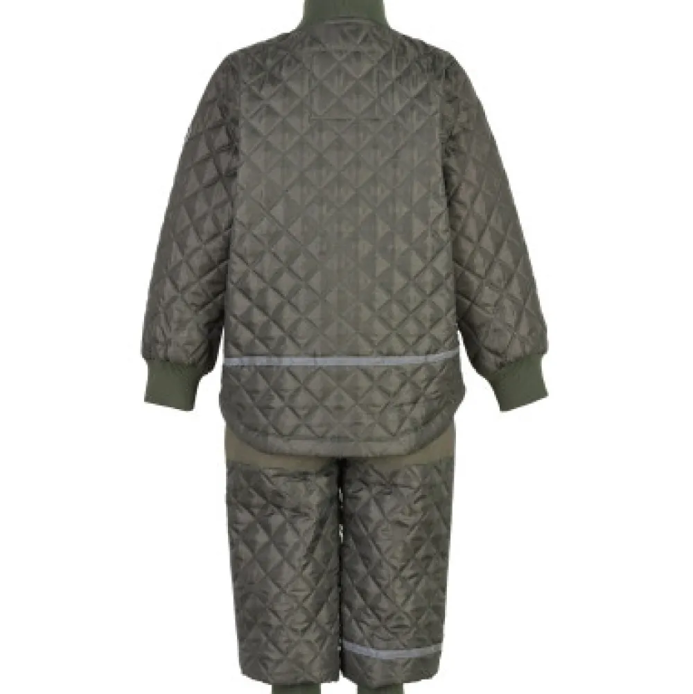 Mikk-Line Termosæt - DUSTYOLIVE- Termotøj