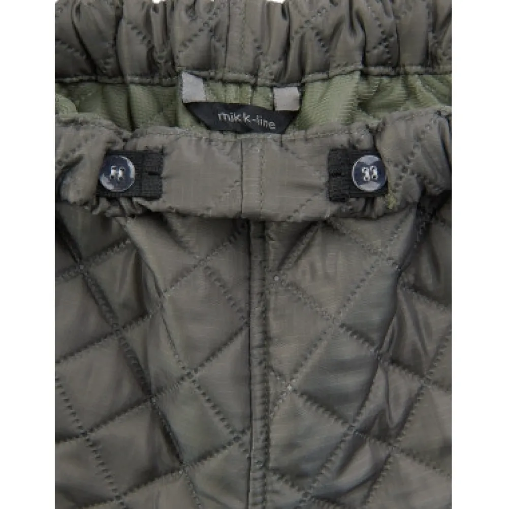 Mikk-Line Termosæt - DUSTYOLIVE- Termotøj