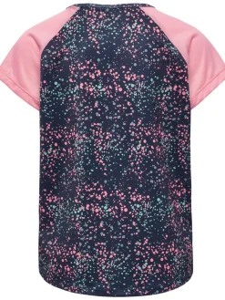 hummel Tessa t-shirt kortærmet - PEONY- Sportstøj|T-Shirts & Toppe