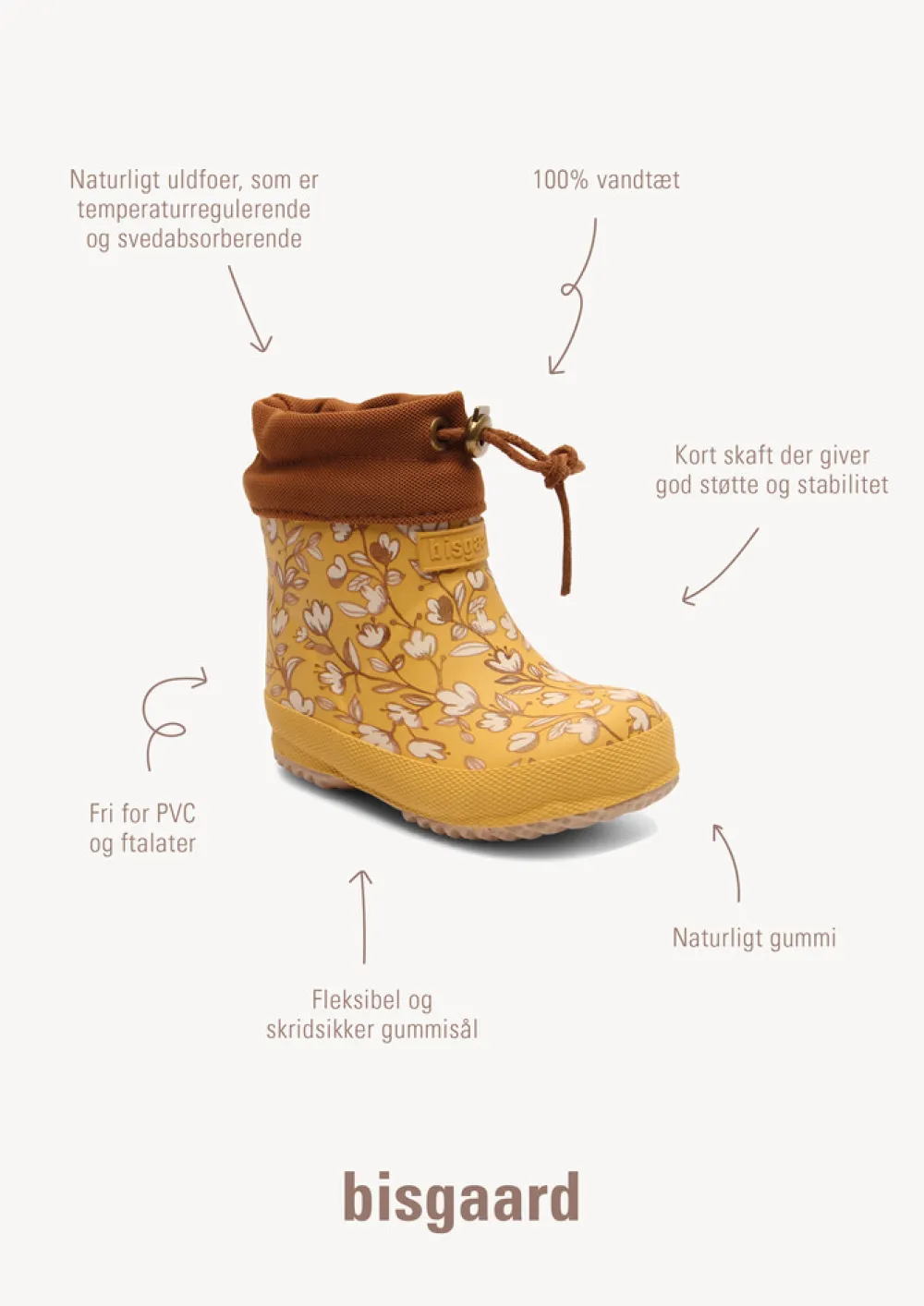 Bisgaard Thermo Gummistøvler - 20- Korte Termostøvler