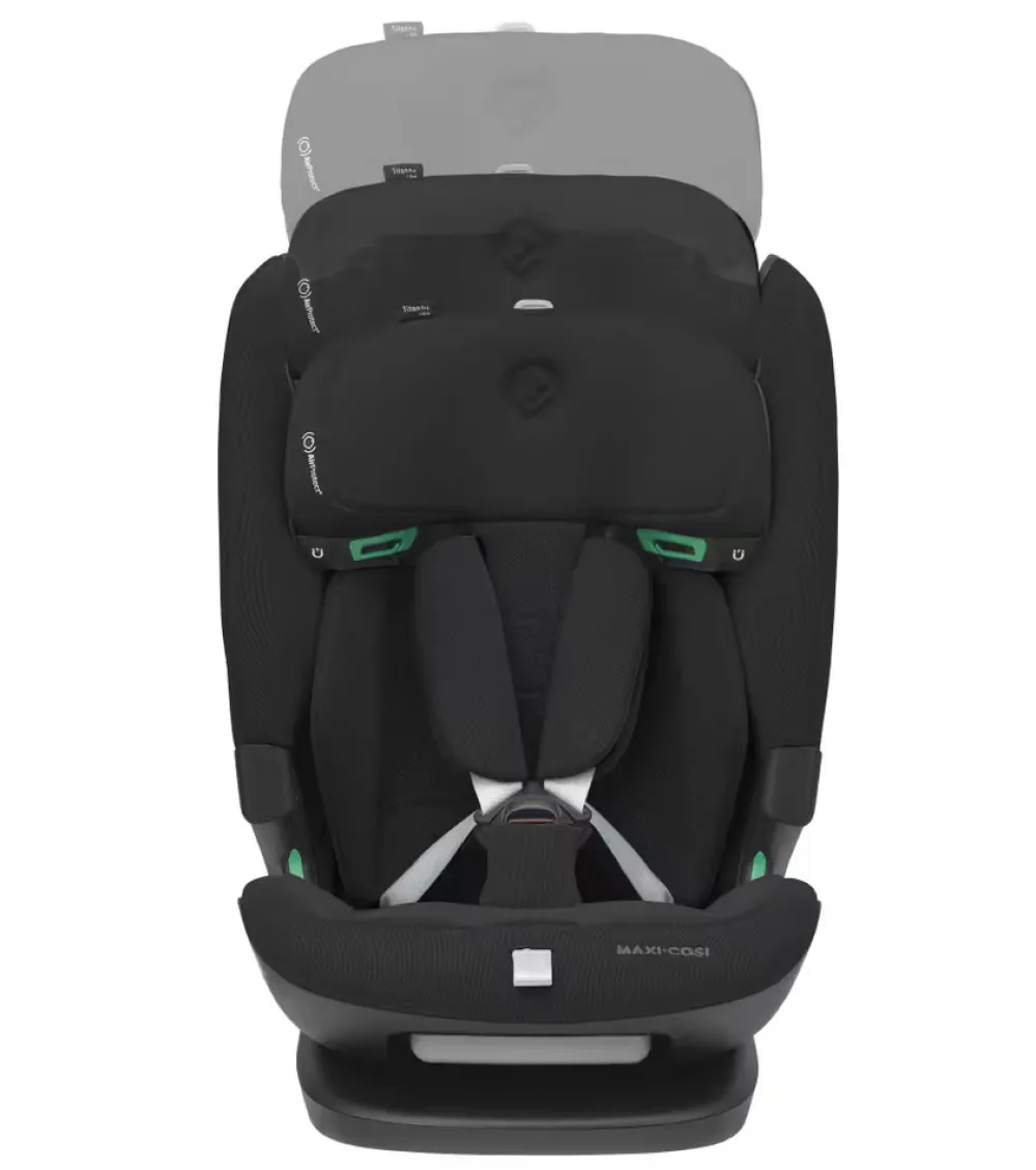 Maxi-Cosi Titan Pro2 I-Size - authentic black- Autostole 76-150 Cm (15 Mdr.-12 År)