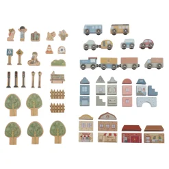 Little Dutch Togbanesæt- Togbaner & Tog