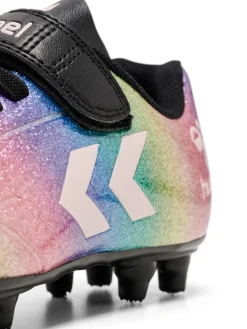 hummel Top star F.G JR - PINK-A-BOO- Sneakers Med Velcro|Sportstøj