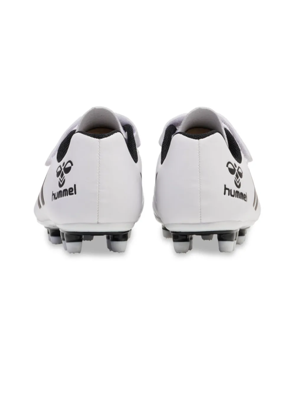 hummel Top star F.G JR - WHITE- Sneakers Med Velcro|Sportstøj