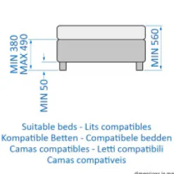 Maxi-Cosi Tori sidebyside seng - beyond graphite-Børn Side By Side Senge