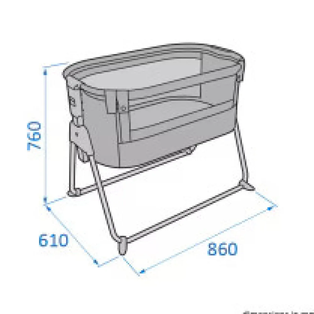 Maxi-Cosi Tori sidebyside seng - beyond graphite-Børn Side By Side Senge