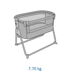 Maxi-Cosi Tori sidebyside seng - beyond grey-Børn Side By Side Senge