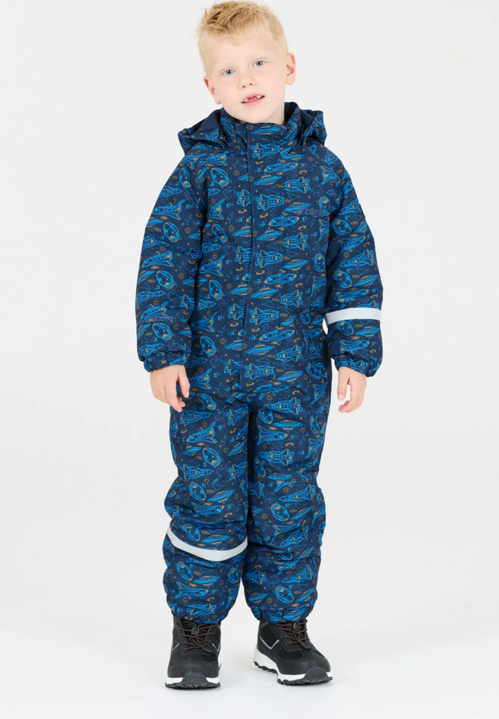 ZIG ZAG Tower Printet flyverdragt W-PRO 10000 - Navy- Flyverdragter