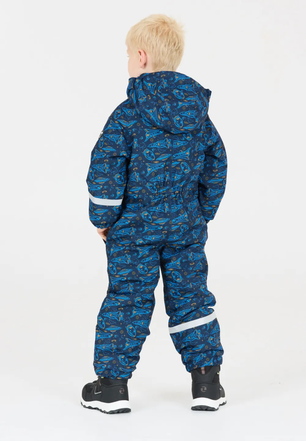 ZIG ZAG Tower Printet flyverdragt W-PRO 10000 - Navy- Flyverdragter