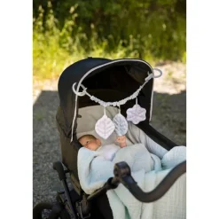 VINTER & BLOOM Tæppe, muslin, sage grøn-Børn Tæpper