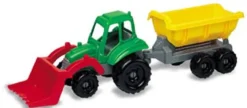 ECOIFFIER Traktor m/trailer 52cm- Til Sandkassen|Leg I Haven