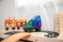 CONNETIX Transport Pack - magnetsæt 50 dele - rainbow- Magnetlegesæt