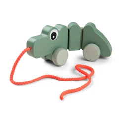 Done By Deer Trækdyr Croco Grøn- Trækdyr