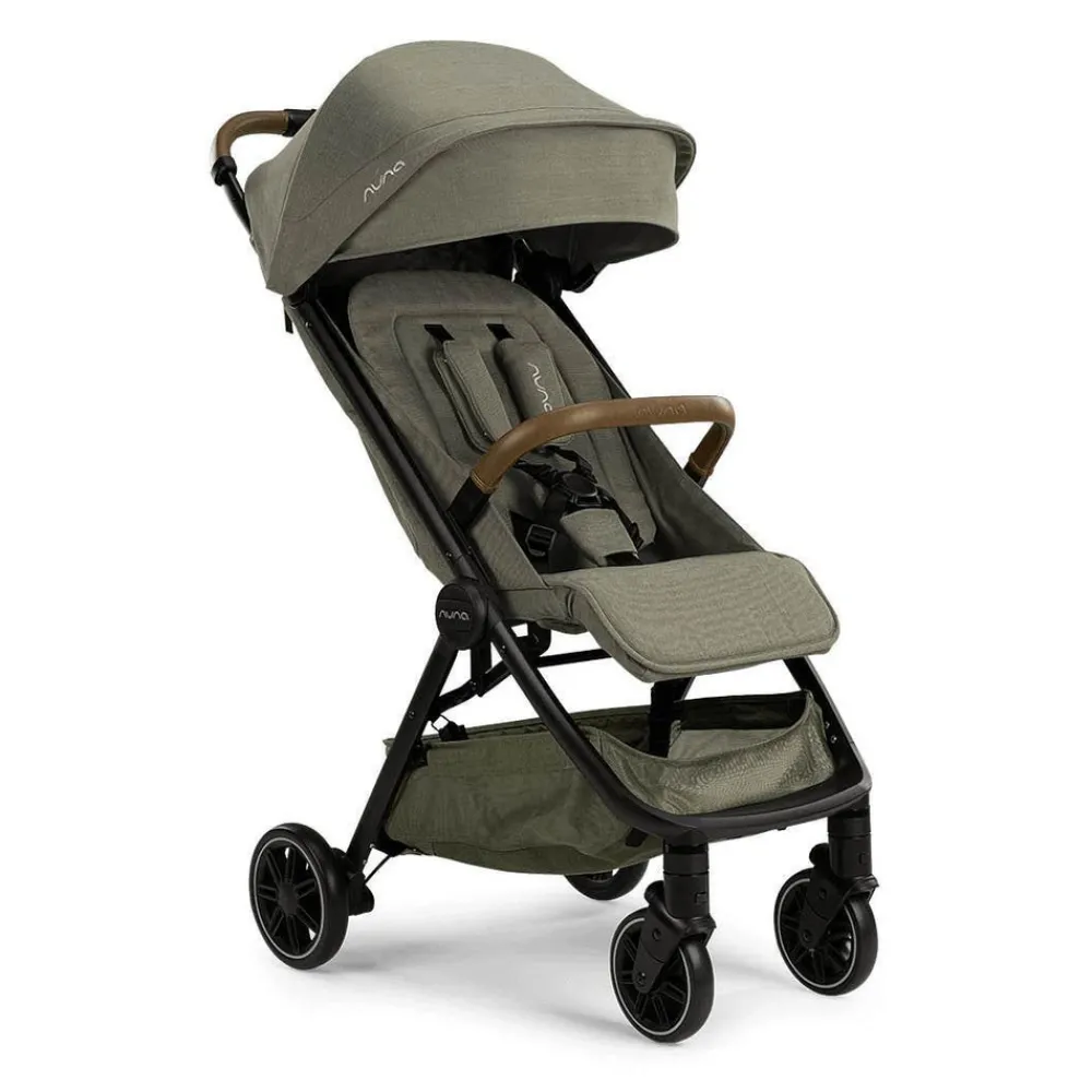 Nuna TRVL - pine- Klapvogne Med Flade Sæder