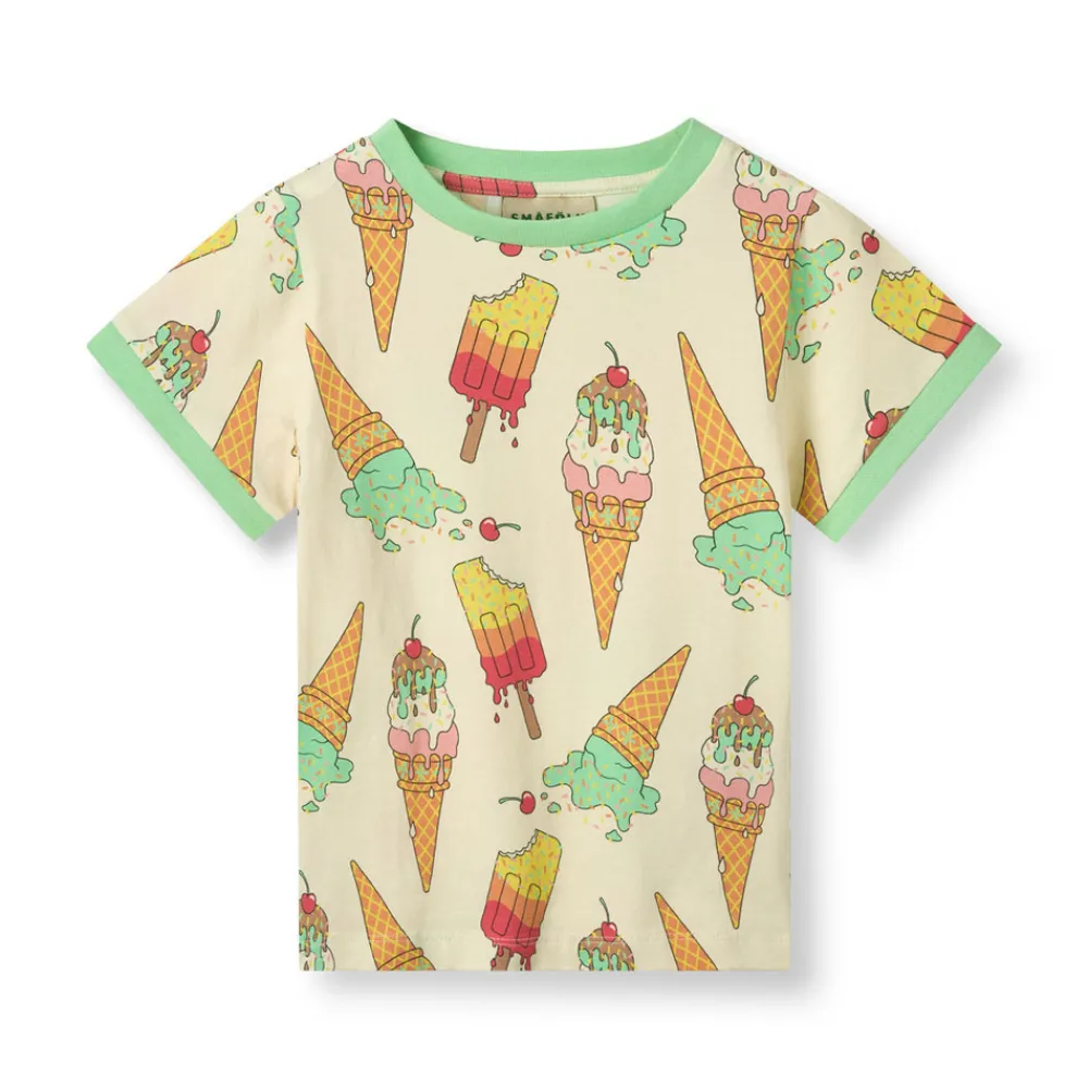 Småfolk T-shirt - Marsmallow- T-Shirts & Toppe