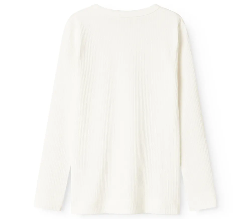 MarMar Copenhagen T-shirt, langærmet - Gentle white- T-Shirts & Toppe|Bluser