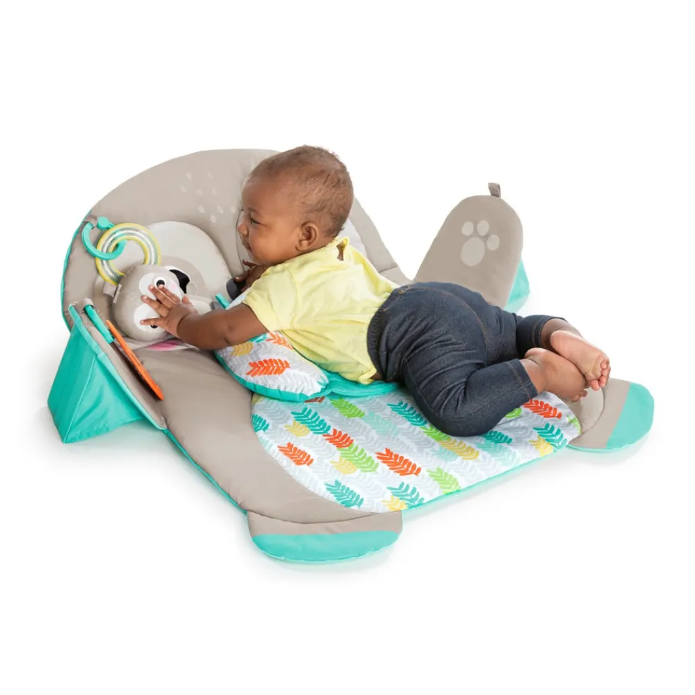 Bright Starts Tummy Time Prop & Play dovendyr legemåtte- Aktivitetstæpper