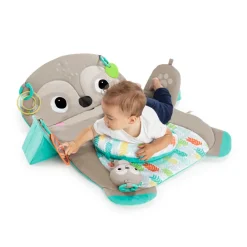 Bright Starts Tummy Time Prop & Play dovendyr legemåtte- Aktivitetstæpper