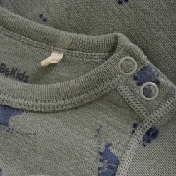 BeKids Uld Body Langærmet - Aop - 9709- Uldbodyer|Bodystocking Langærmet