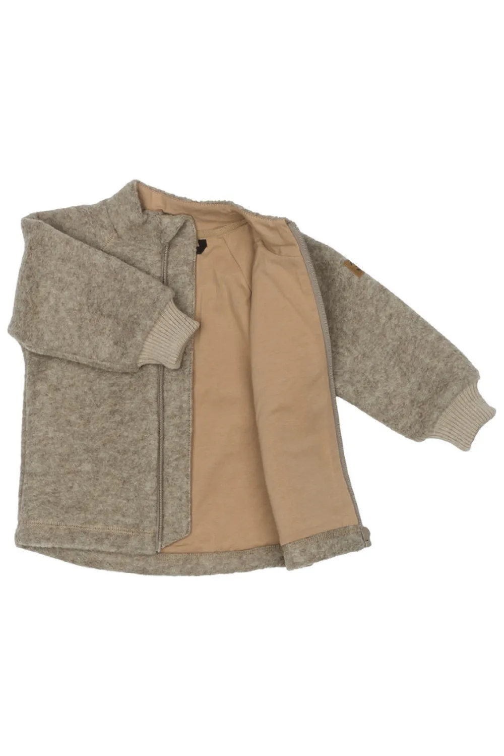 Mikk-Line Uld Cardigan - Melange denver- Uldoverdele