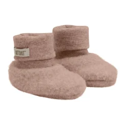 HUTTEliHUT Uld Fleece Footies - Mahogany rose- Overtræksfutter|Uldhuer, Uldvanter & Uldfutter