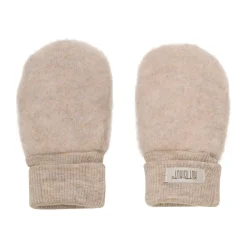 HUTTEliHUT Uld Fleece Vanter - Camel melange- Luffer & Vanter