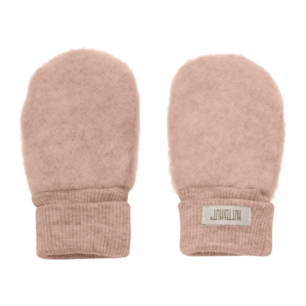 HUTTEliHUT Uld Fleece Vanter - Mahogany rose- Luffer & Vanter