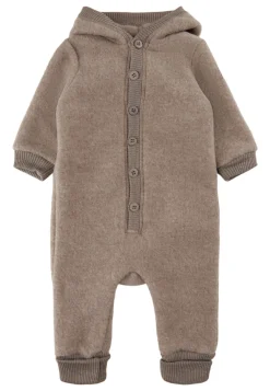 Mikk-Line Uld Heldragt m. Hætte - Melange denver- Køredragter|Ulddragter