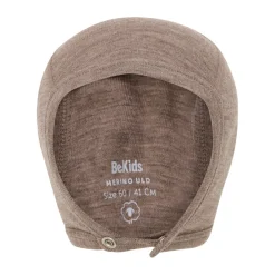 BeKids Uld hue - solid - Leafless Tree Melange- Babyhjelme|Uldhuer, Uldvanter & Uldfutter