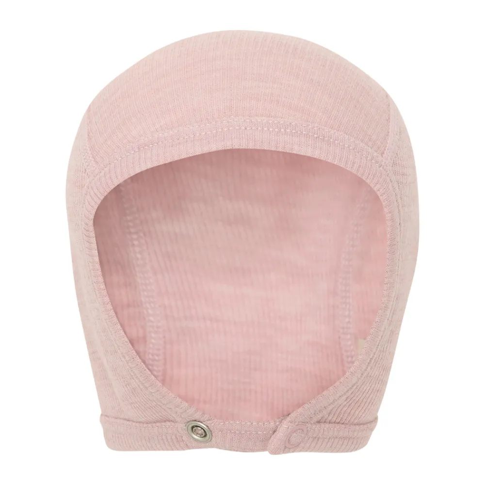 BeKids Uld hue - solid - Starling Melange- Babyhjelme|Uldhuer, Uldvanter & Uldfutter