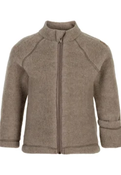 Mikk-Line Uld jakke - Melange denver- Cardigans, Veste & Trøjer|Uldoverdele