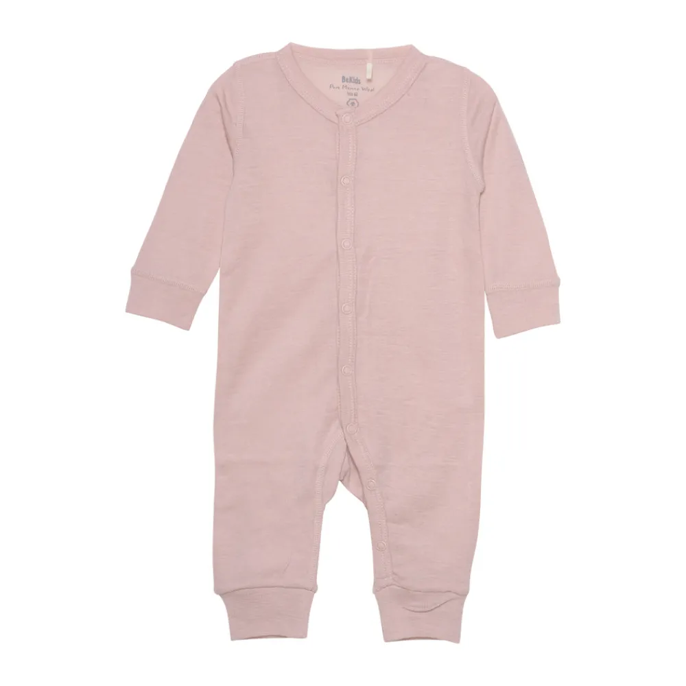 BeKids Uld jumpsuit - solid - 6340- Ulddragter|Heldragter U. Fod