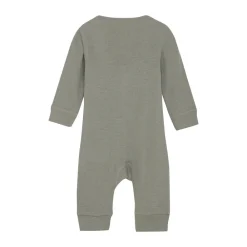 BeKids Uld jumpsuit - solid - Forest Fog Melange- Ulddragter|Heldragter U. Fod