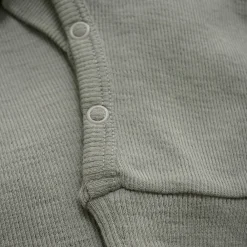 BeKids Uld jumpsuit - solid - Forest Fog Melange- Ulddragter|Heldragter U. Fod