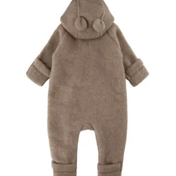 Mikk-Line Ulddragt med ører - MELANGE DENVER- Køredragter|Ulddragter