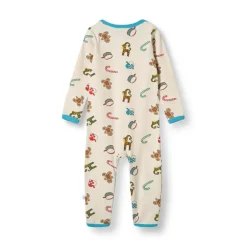 Småfolk Ulm Heldragt - Vanilla- Juletøj|Heldragter U. Fod