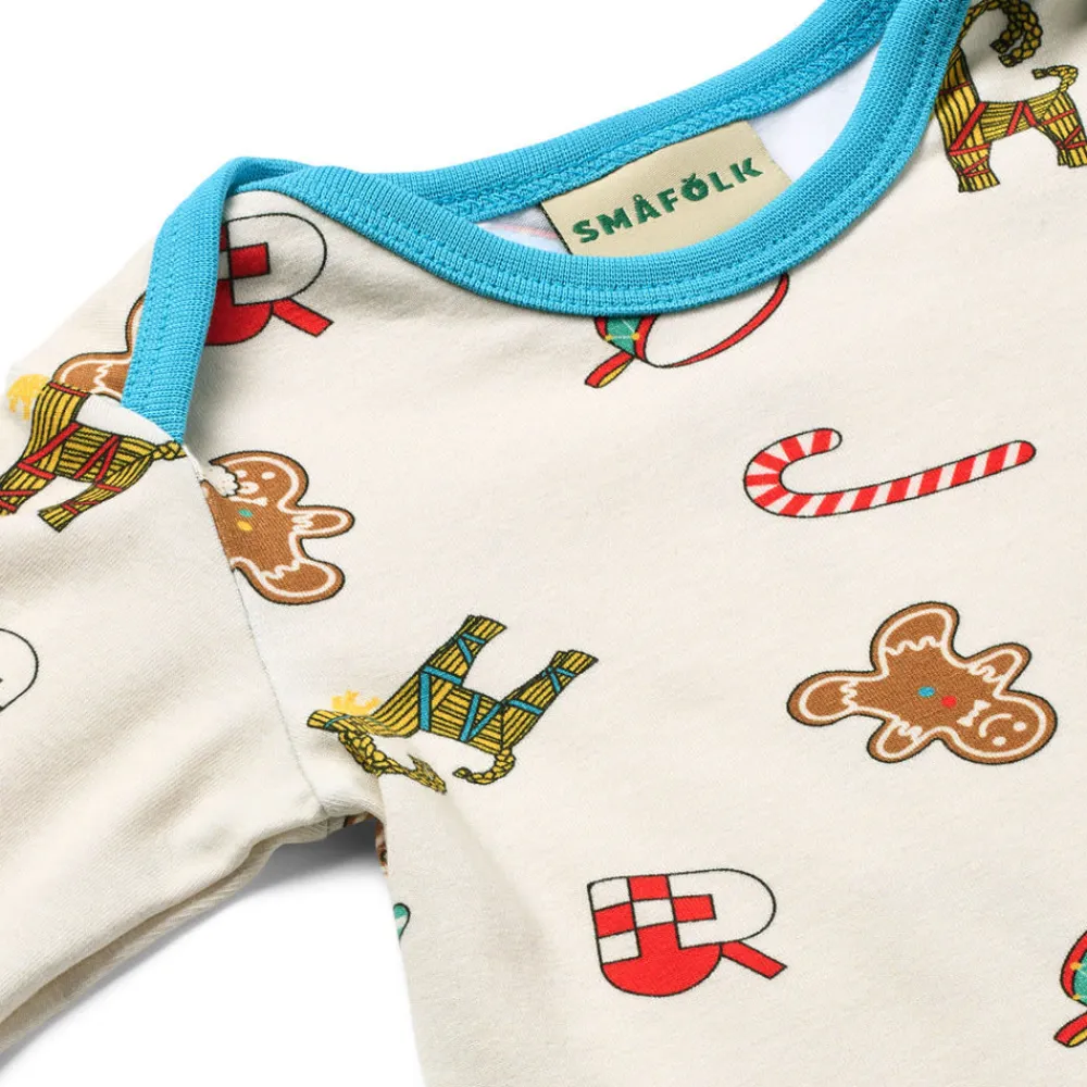 Småfolk Ulm Heldragt - Vanilla- Juletøj|Heldragter U. Fod