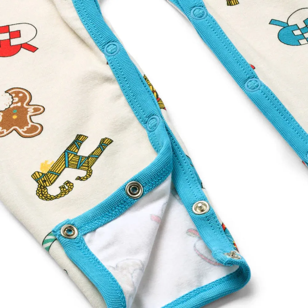 Småfolk Ulm Heldragt - Vanilla- Juletøj|Heldragter U. Fod