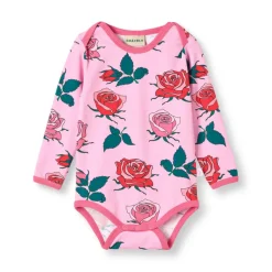 Småfolk Ulm Langærmet Body - Pink lilac- Bodystocking Langærmet