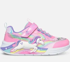 SKECHERS Unicorn Chaser - PKMT- Sneakers Med Blink|Sneakers Med Lys