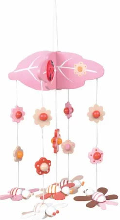 Magni Uro ''Bier og blomster'', lyserød-Børn Uroer