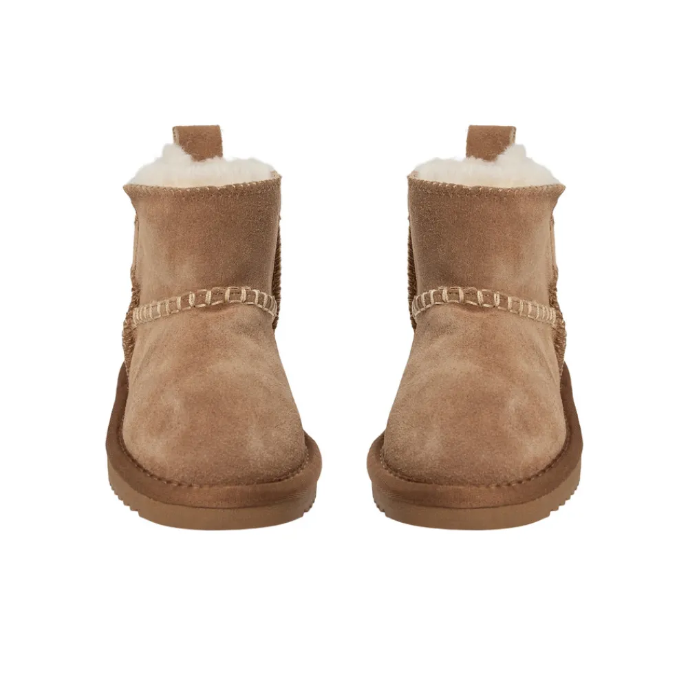 Sofie Schnoor Kids Vale Bamsestøvler - Tan- Overgangsstøvler