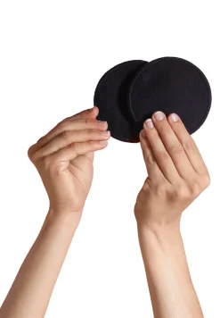 Carriwell Vaskbar amme indlæg i bomuld sort- Ammeindlæg/Ammebrikker