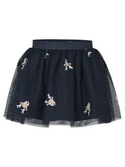 NAME IT Veross tyl nederdel - Navy blazer- Nederdele|Juletøj