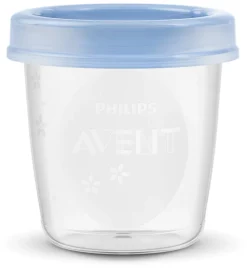 Philips Avent VIA Opbevaringsbægre inkl. låg 10 stk. 180 ml.- Madopbevaring