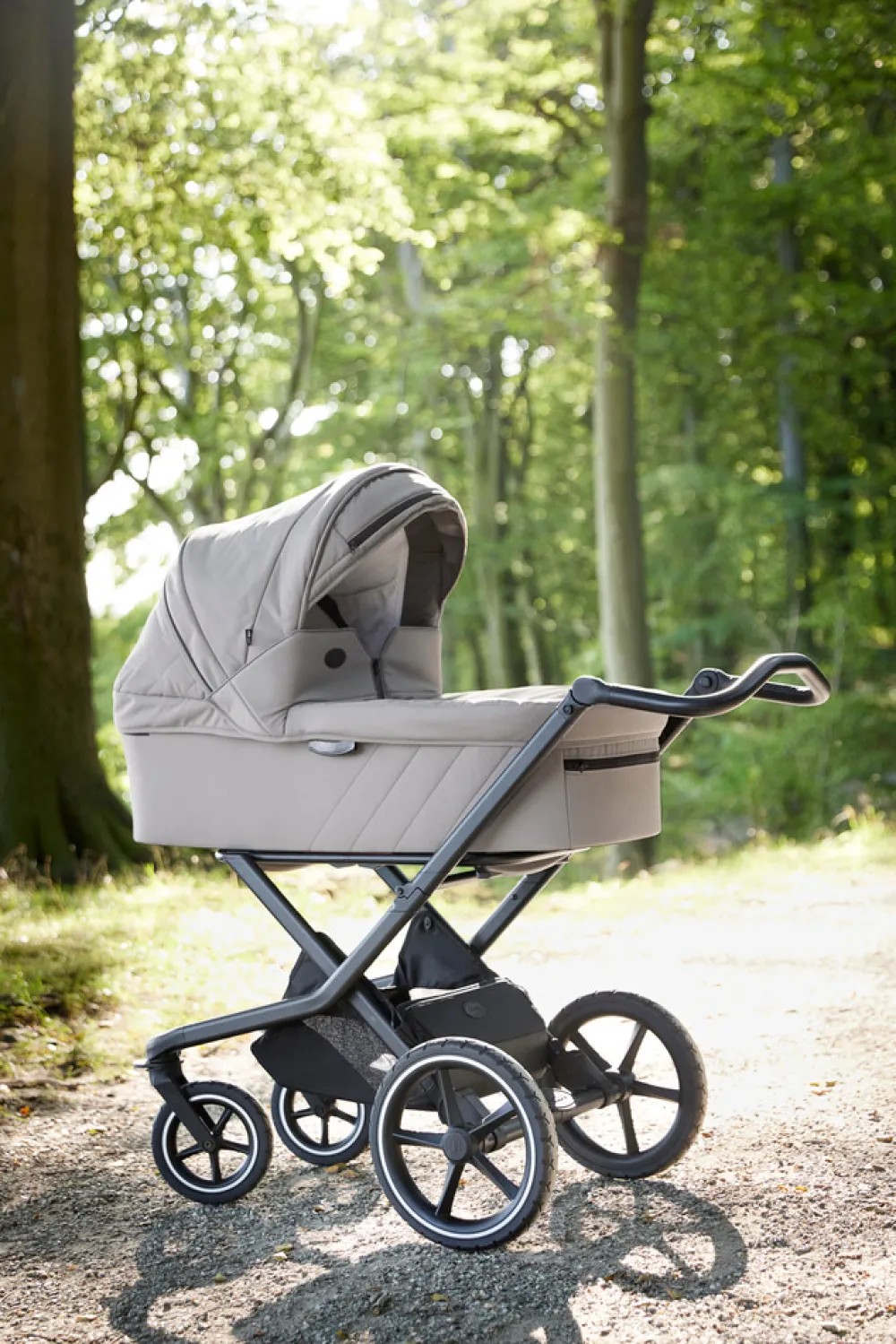 Odder Vida - Linen- Barnevogne Med Langt Liggemål