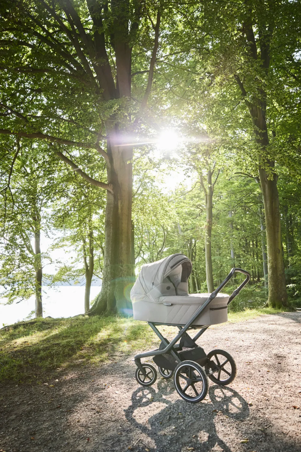 Odder Vida - Linen- Barnevogne Med Langt Liggemål