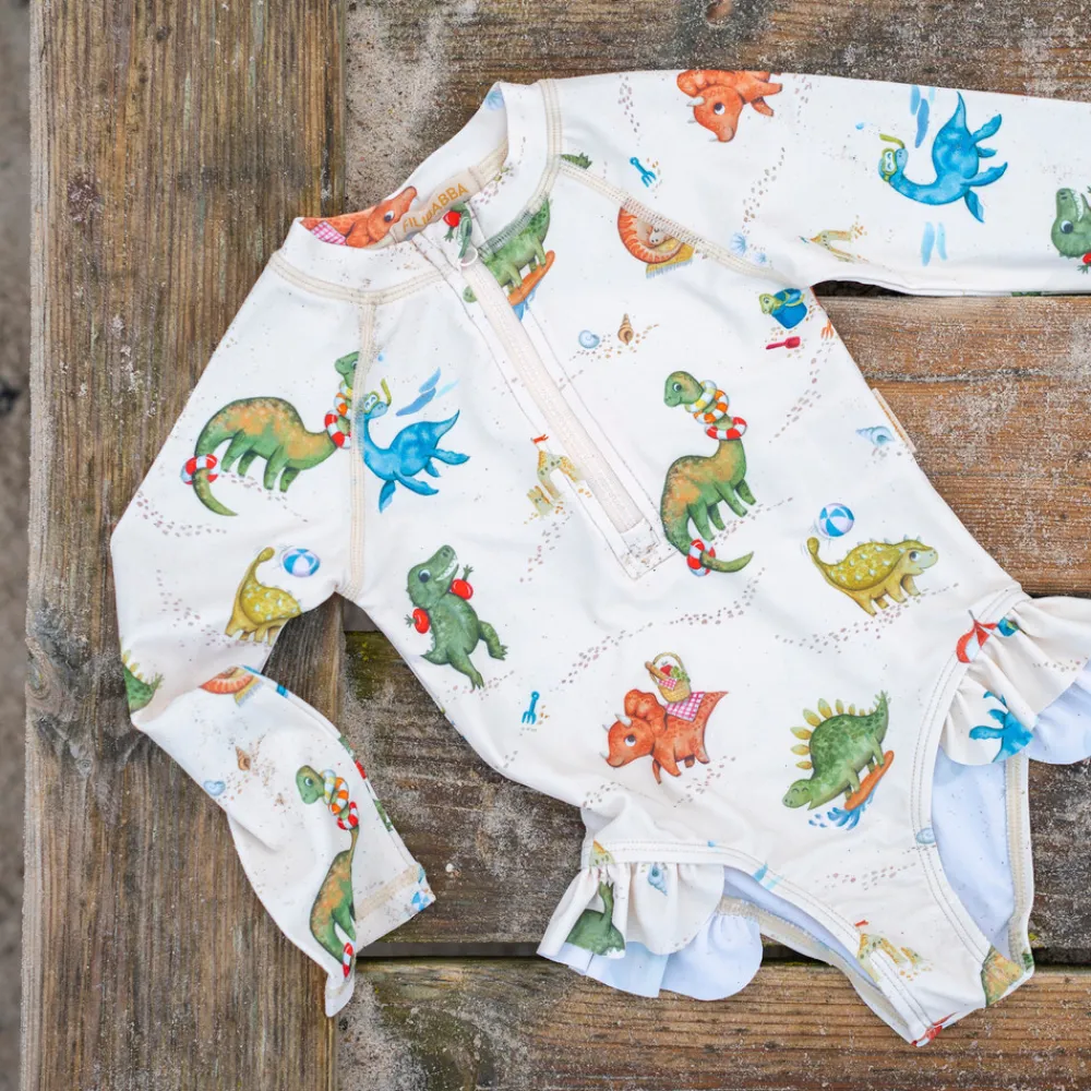 Filibabba Vilje – UV-dragt - BEIGE- Badedragter & Bikinier